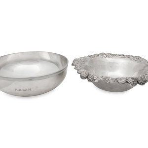 Two Tiffany and Co. Silver Bowls
New