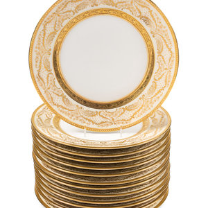 A Set of Thirteen Bernardaud Limoges