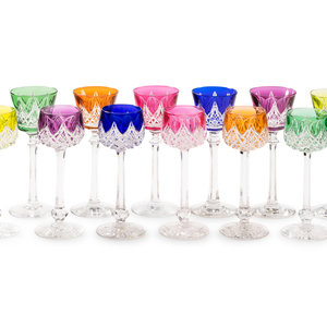 A Collection of Baccarat Colored 2f8a15