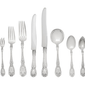 An American Silver Flatware Service Early 2f8a68