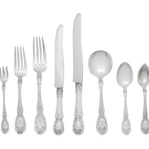 An American Silver Flatware Service
Early