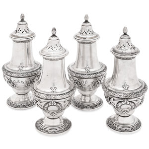A Set of Four American Silver Casters Gorham 2f8a69