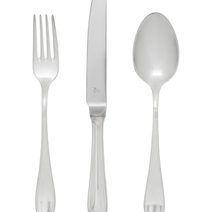 A Christofle Silver-Plate Flatware