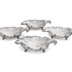 A Set of Four French Silver Sweet Meat 2f8a8a