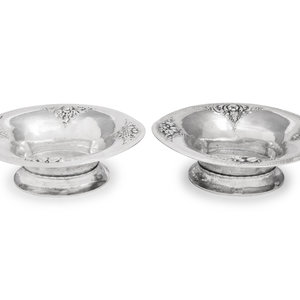 A Pair of Norwegian Silver Bowls Early 2f8a8d