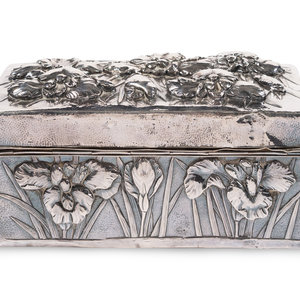 A Japanese Silver Table Box with 2f8a96