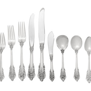 An American Silver Flatware Service Wallace 2f8aa7