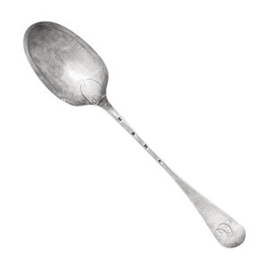 A Scottish Silver Basting Spoon Alexander 2f8abd