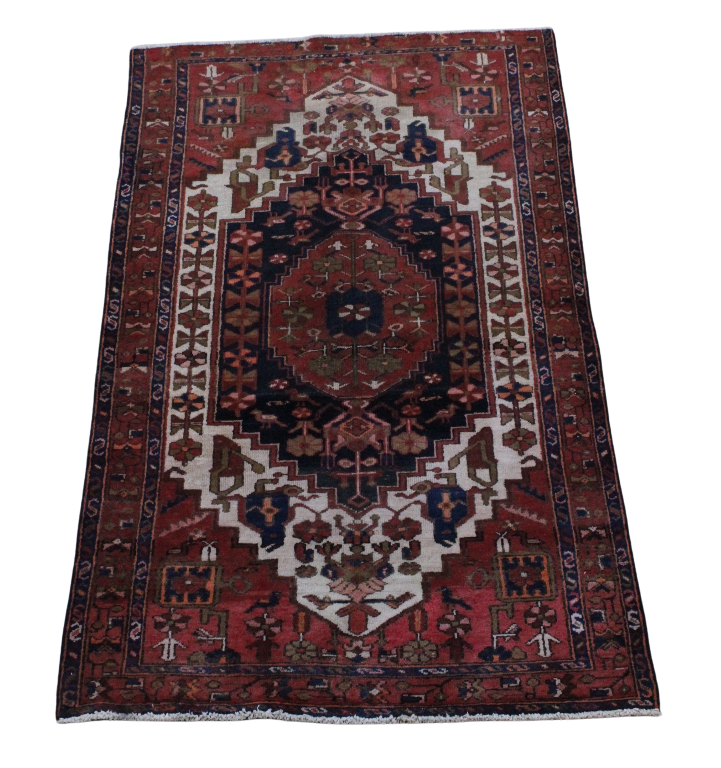 ORIENTAL RUG 3'10" X 6'9" ZANJON