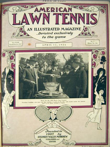 2 vols Lawn Tennis Periodical 4c11b