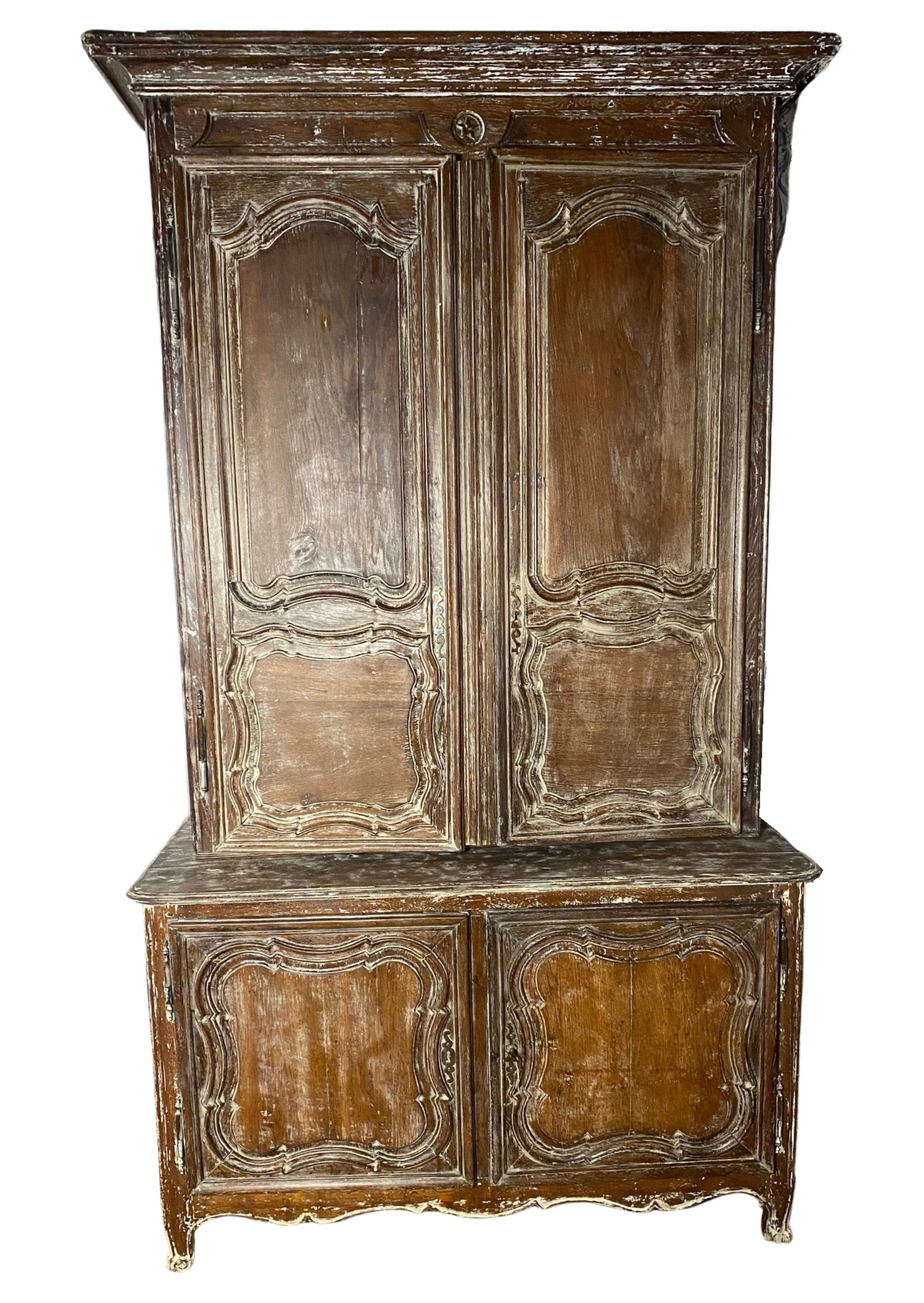 LOUIS XV STYLE OAK BUFFET DE CORPS 2f8b76