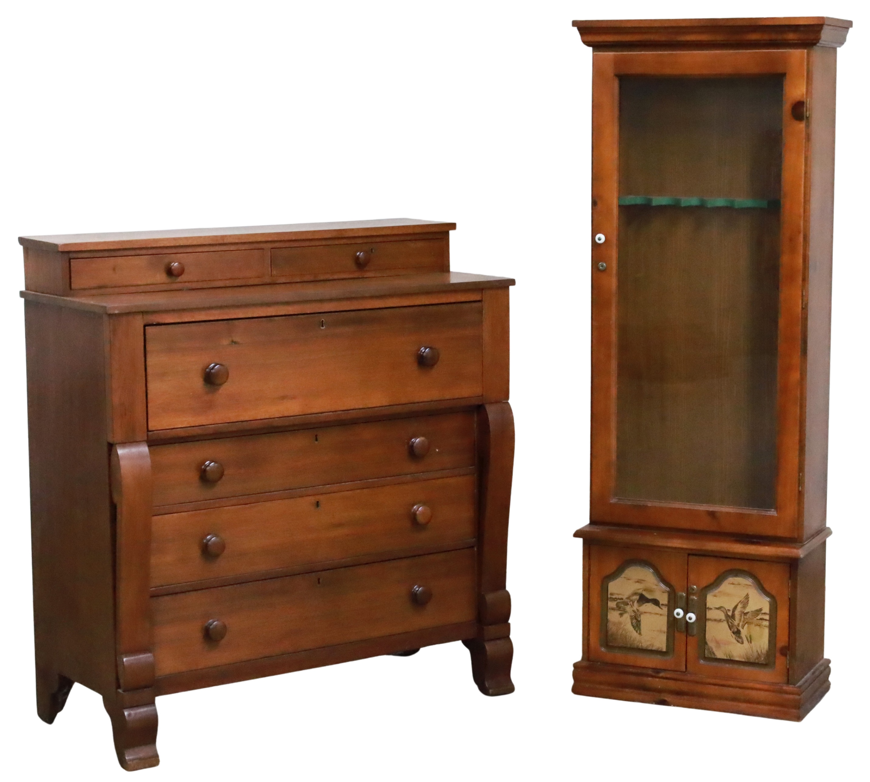 2 PC LOT OF AMERICAN FURNITURE 2f8b79