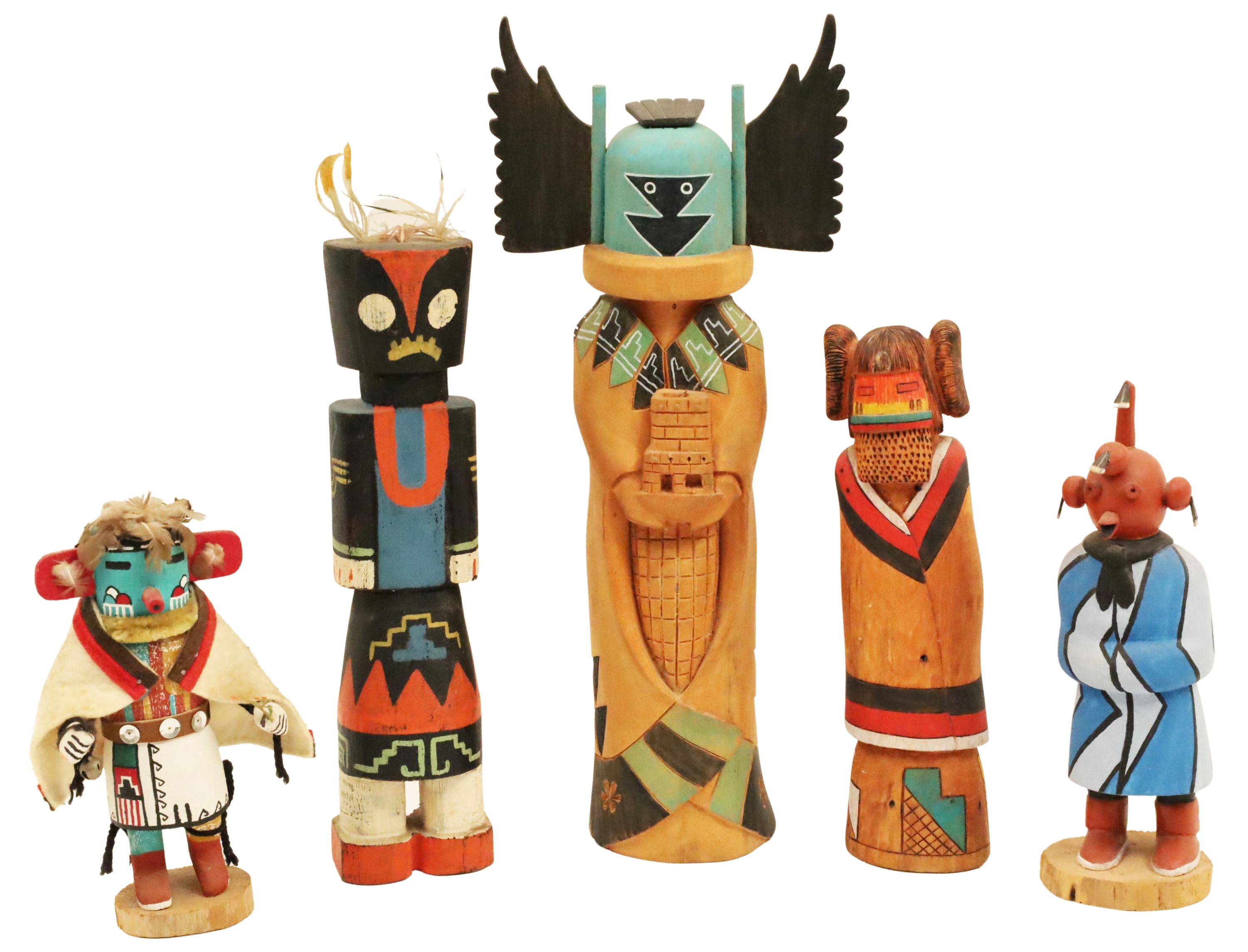 COLLECTION OF NATIVE AMERICAN KACHINA 2f8b85