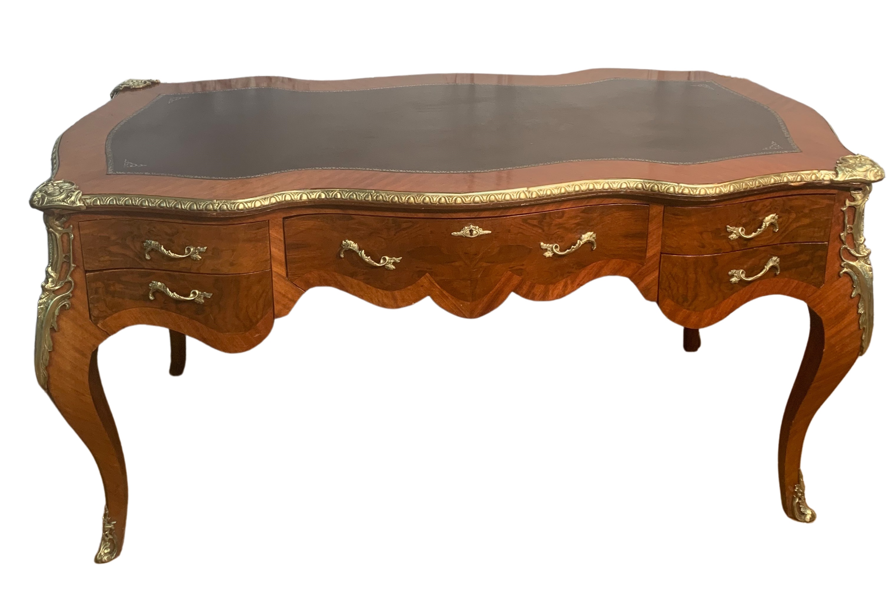 LOUIS XV STYLE SERPENTINE BUREAU 2f8b8b