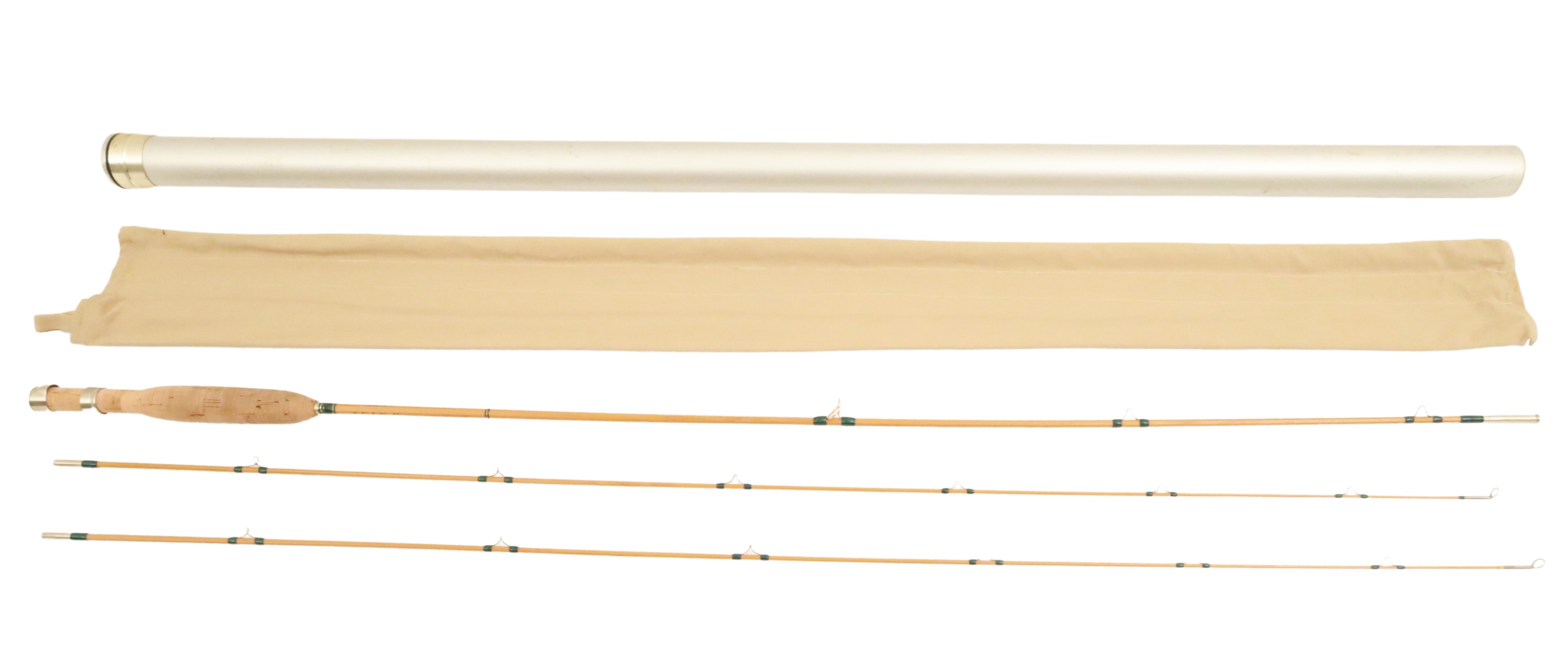 2 PC SPLIT BAMBOO FLY FISHING 2f8bce