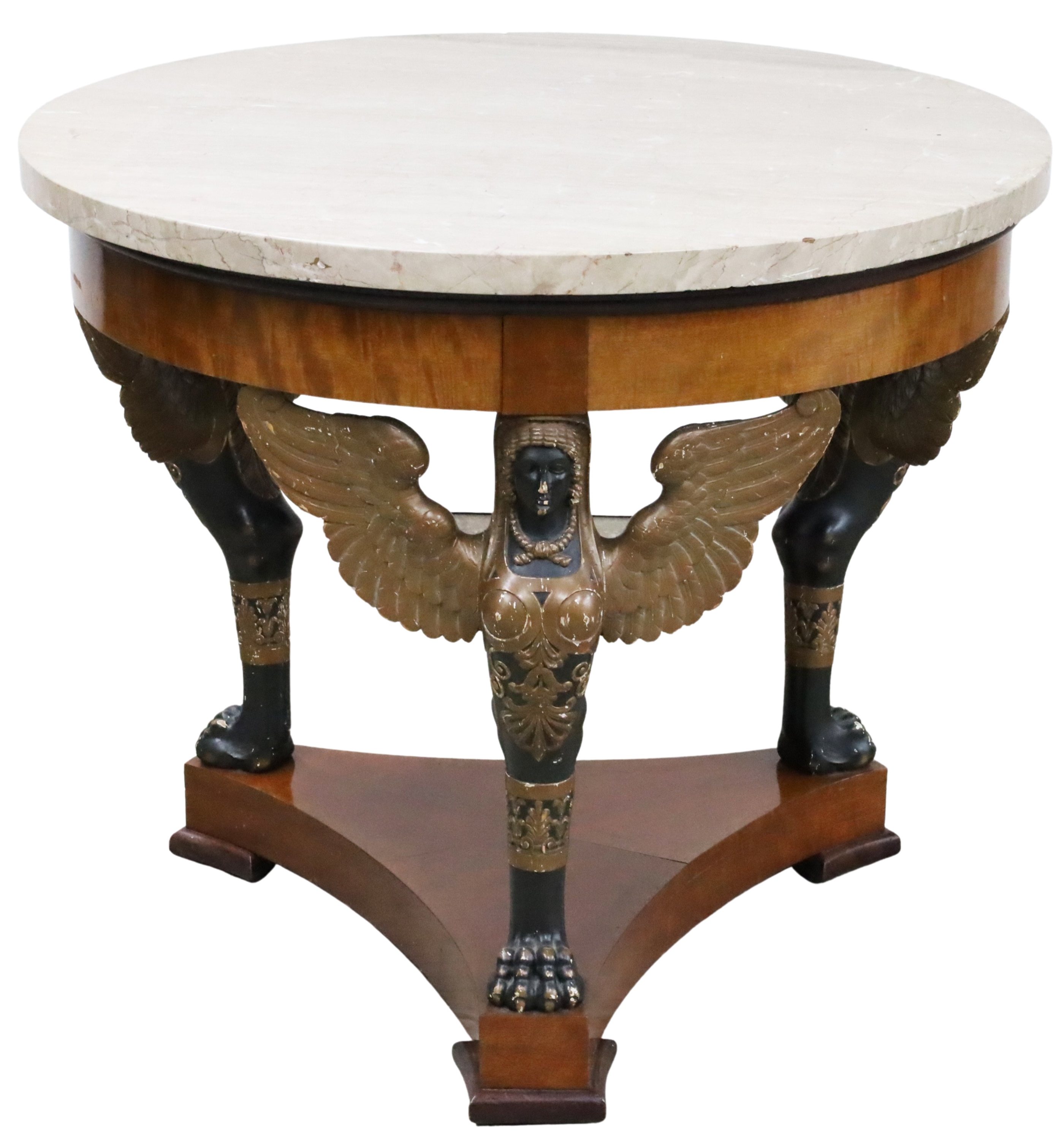 BALTIC EMPIRE STYLE MARBLE TOP