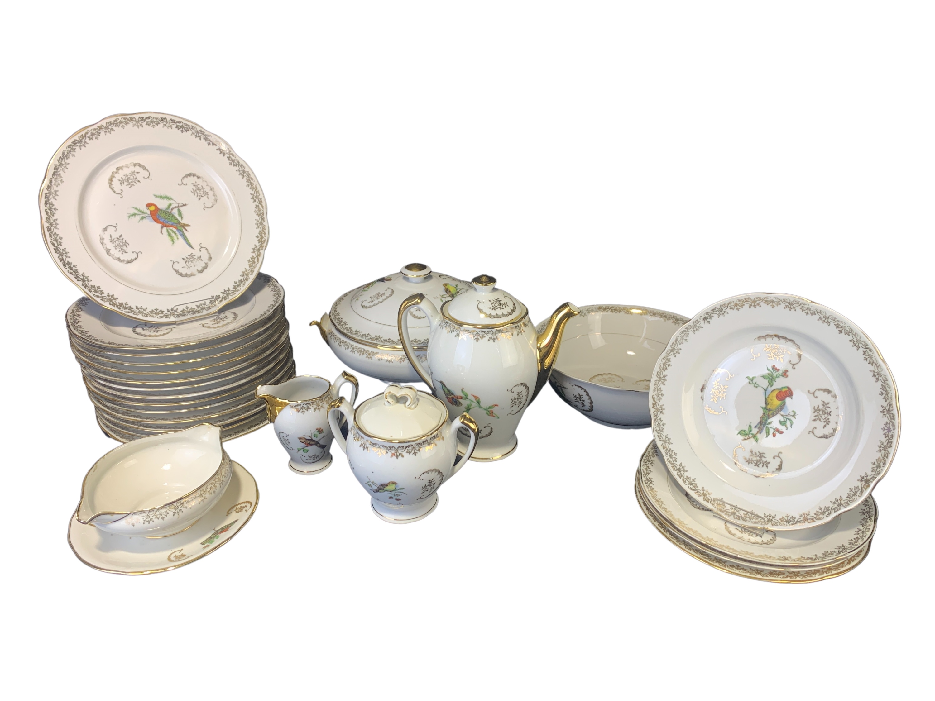 22 PC FRENCH PORC DINNER SERVICE 2f8bfd