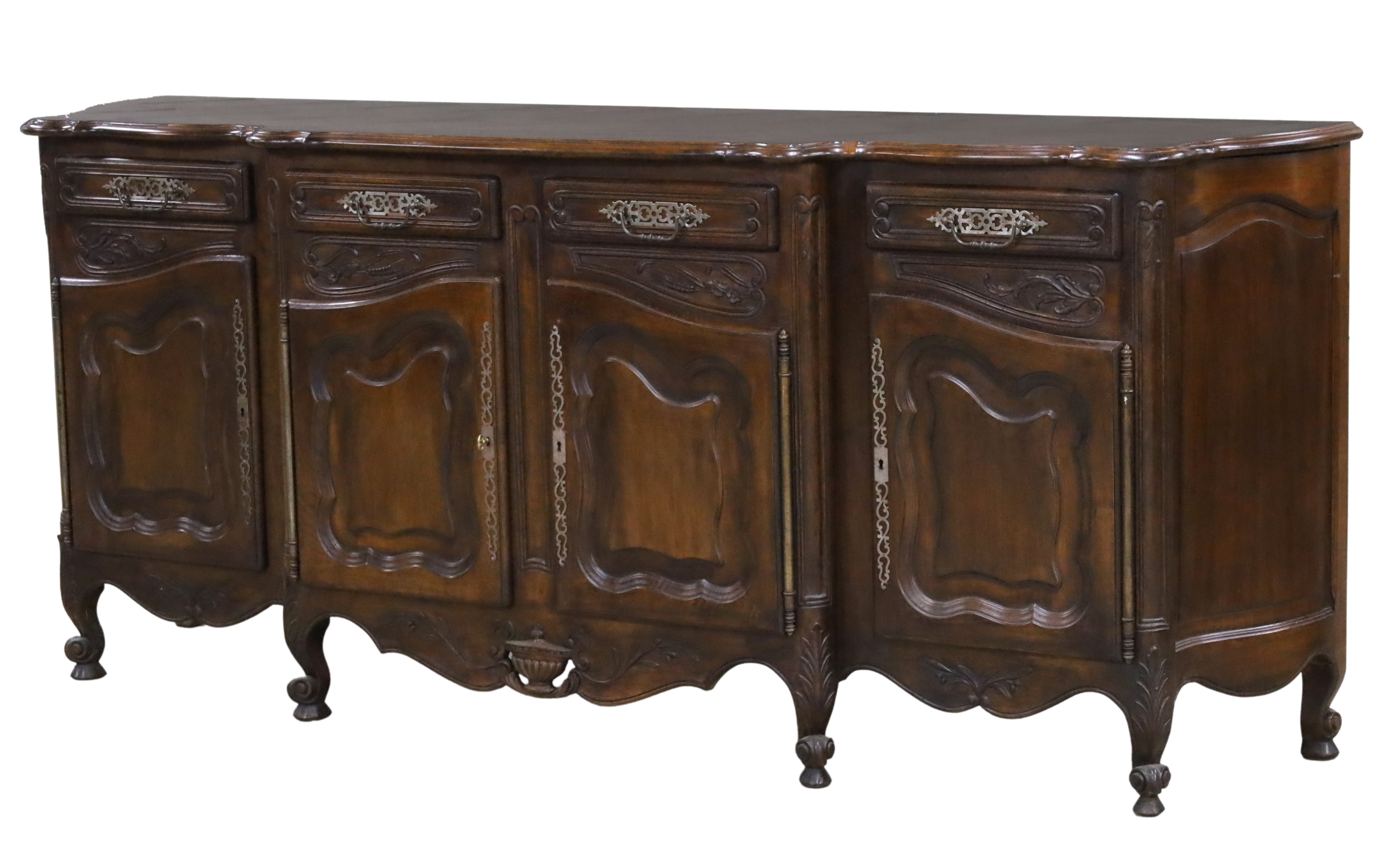 HANDSOME LOUIS XV STYLE WALNUT