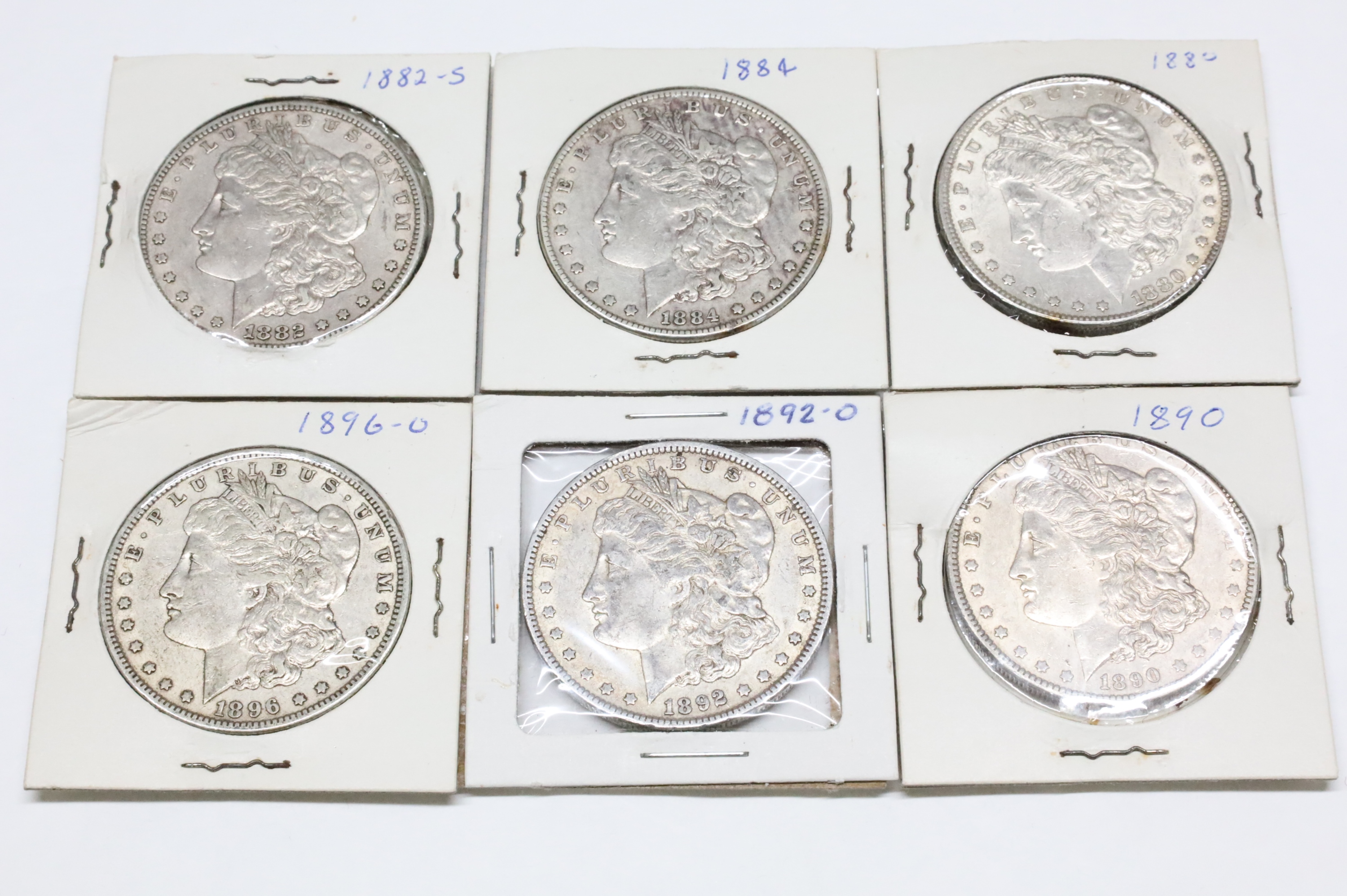 6 PRE 1900 AU MS MORGAN SILVER 2f8cef