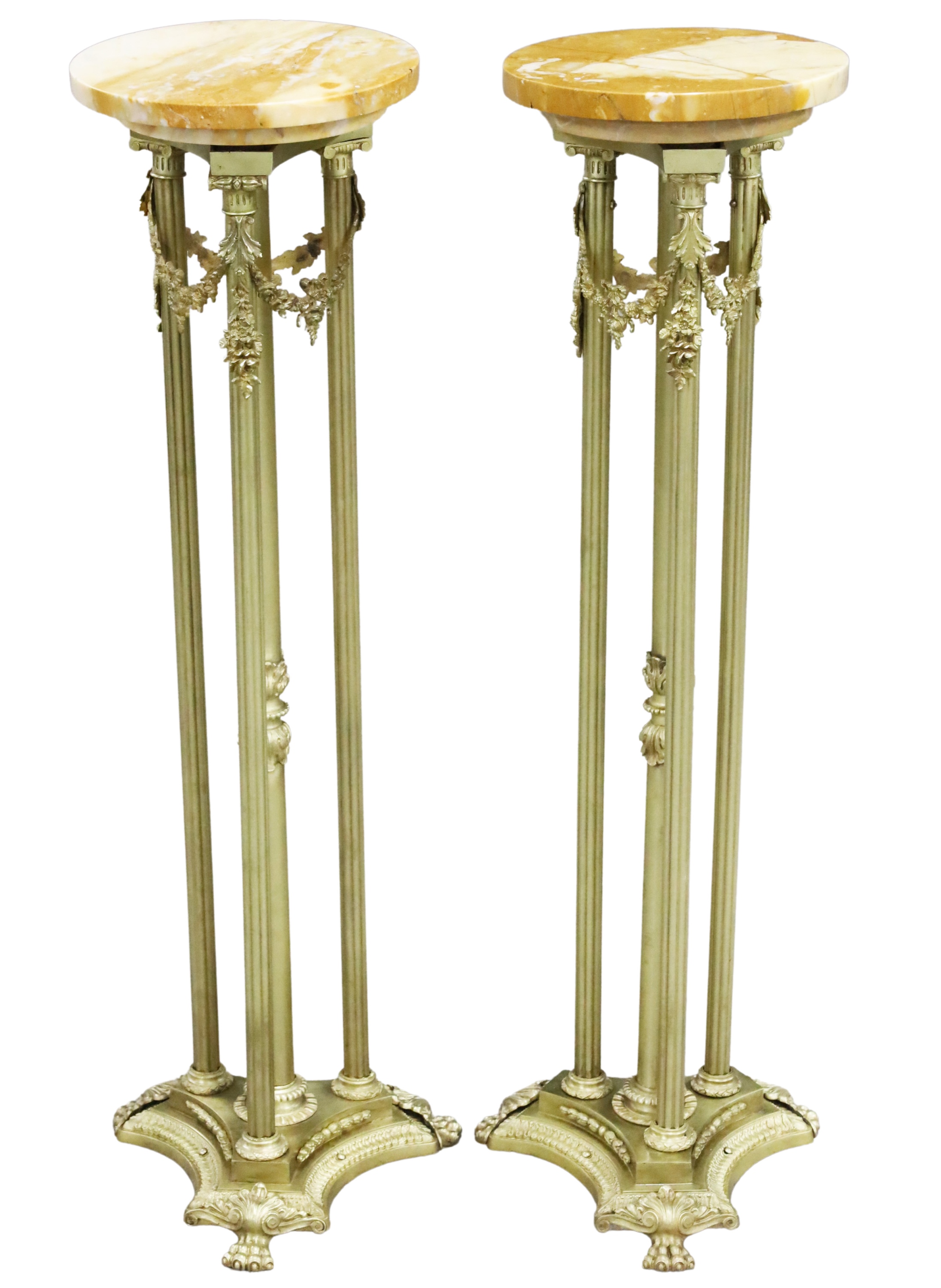 PAIR OF NEOCLASSICAL PEDESTAL STANDS 2f8d10