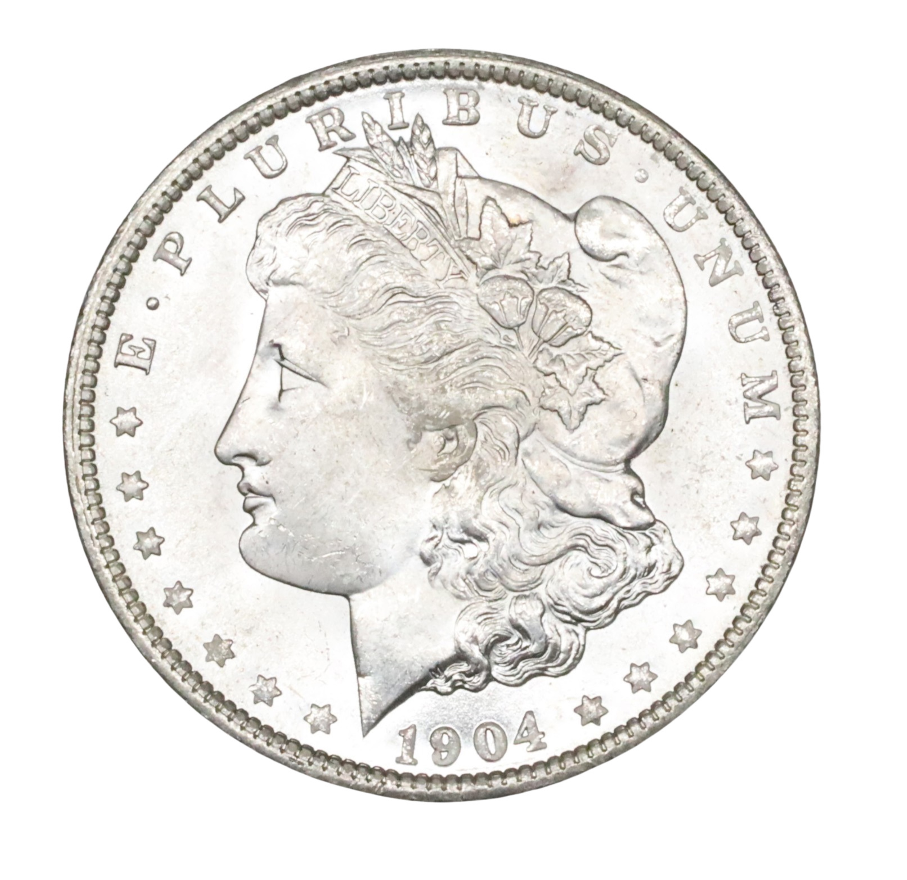 1904 MORGAN SILVER DOLLAR 1904