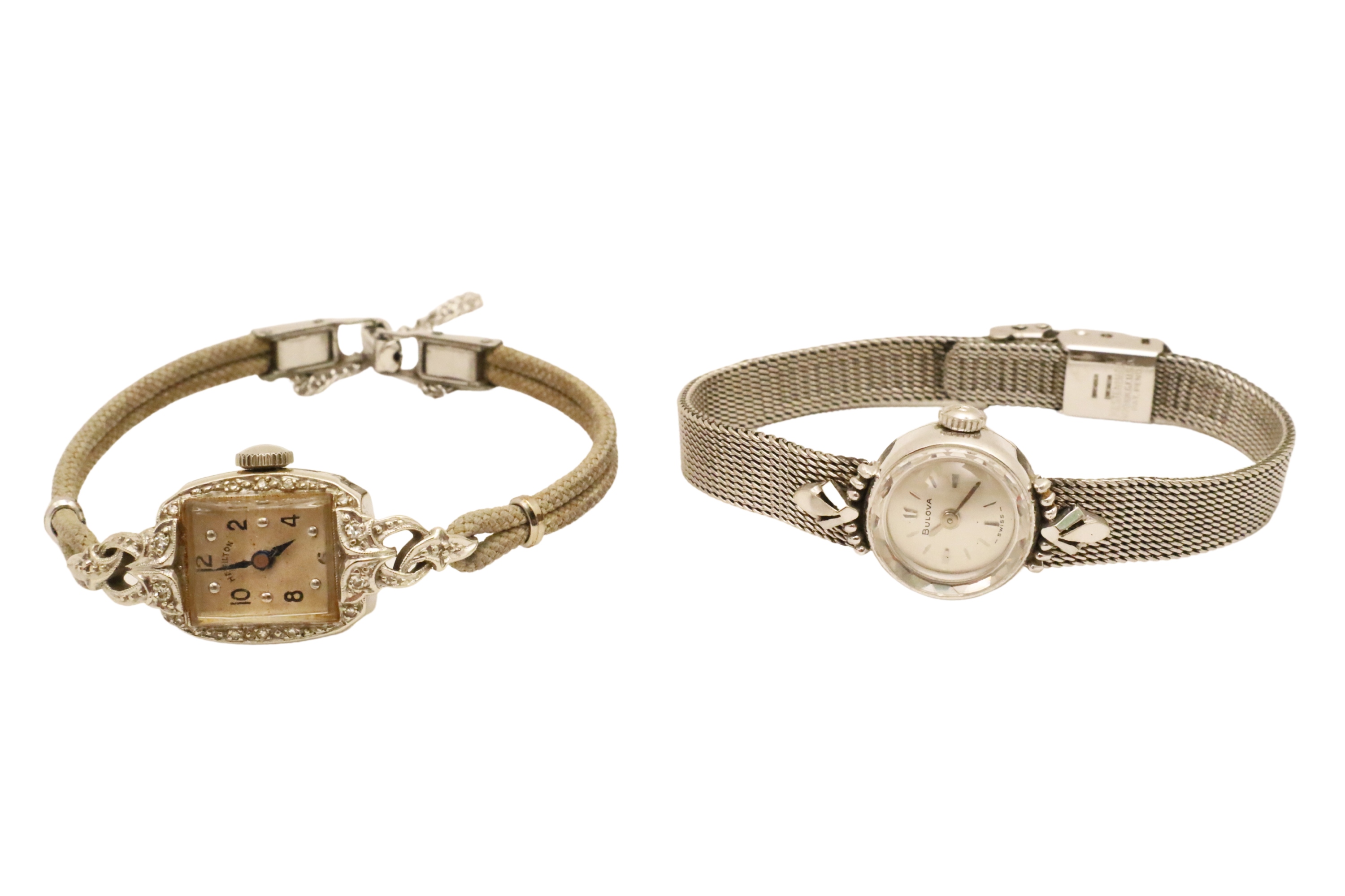 TWO 14K WG LADIES WATCHES   2f8ddd