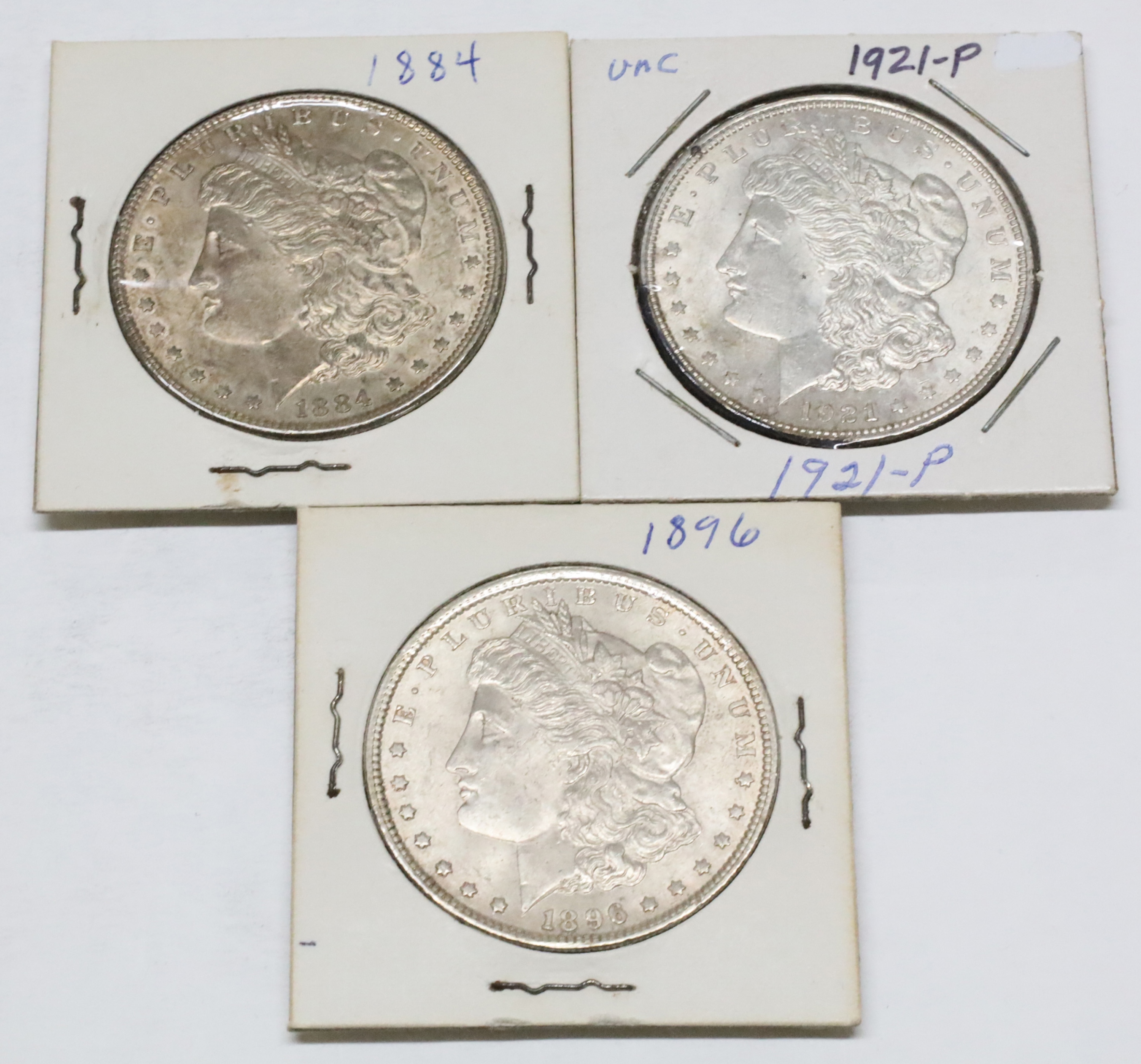 3 MS 65 69 AMERICAN MORGAN SILVER 2f8de5