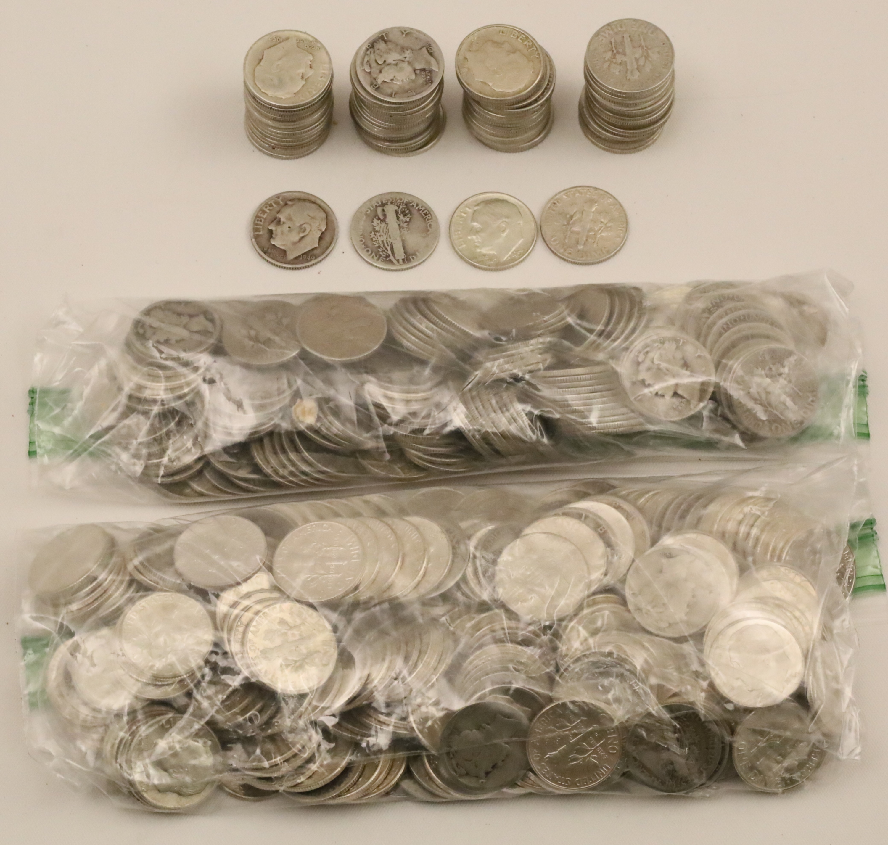 438 PRE-1965 MERCURY DIMES 438