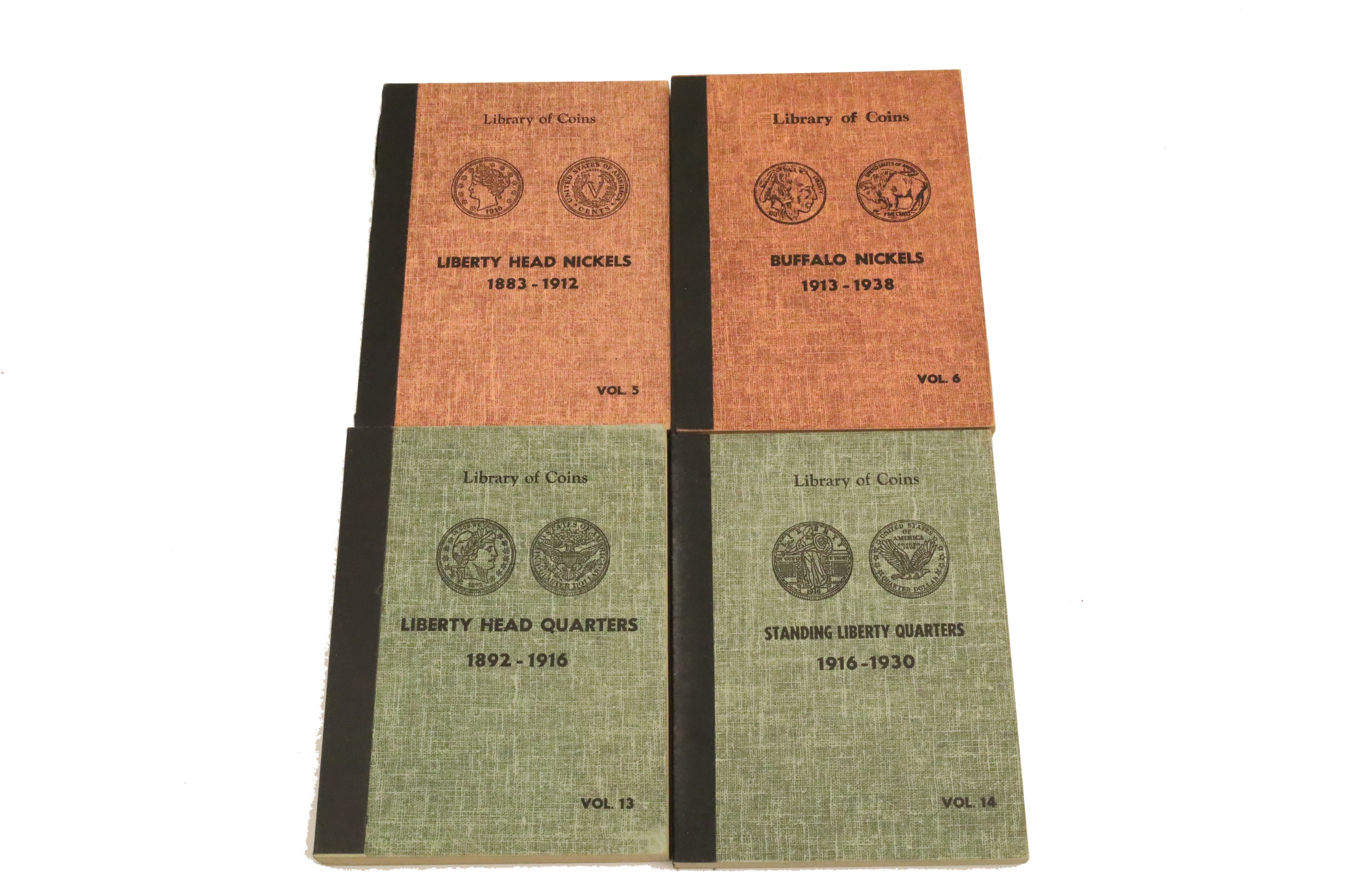 4 BOOKS TITLED LIBRARY OF COINS  2f8e10