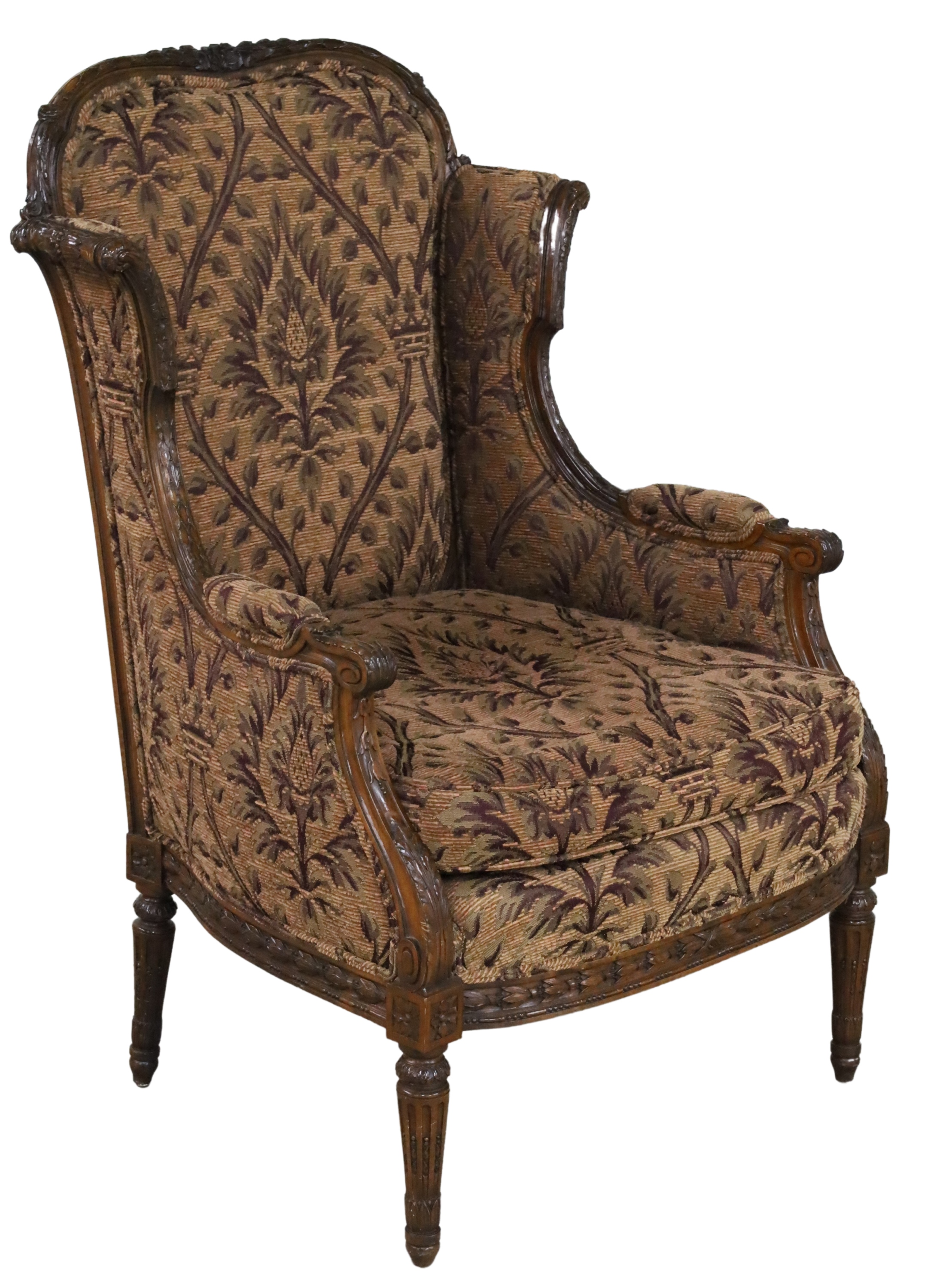 LOUIS XVI STYLE BERGERE Handsome