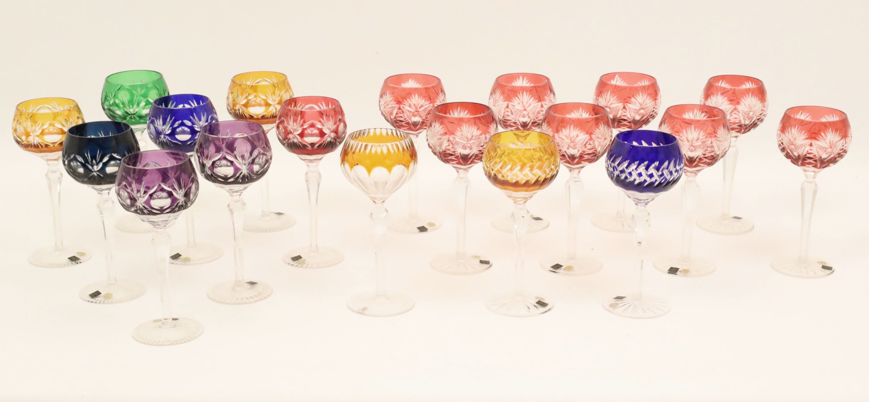 19 PCS OF CRYSTAL STEMWARE KARL 2f8e3e