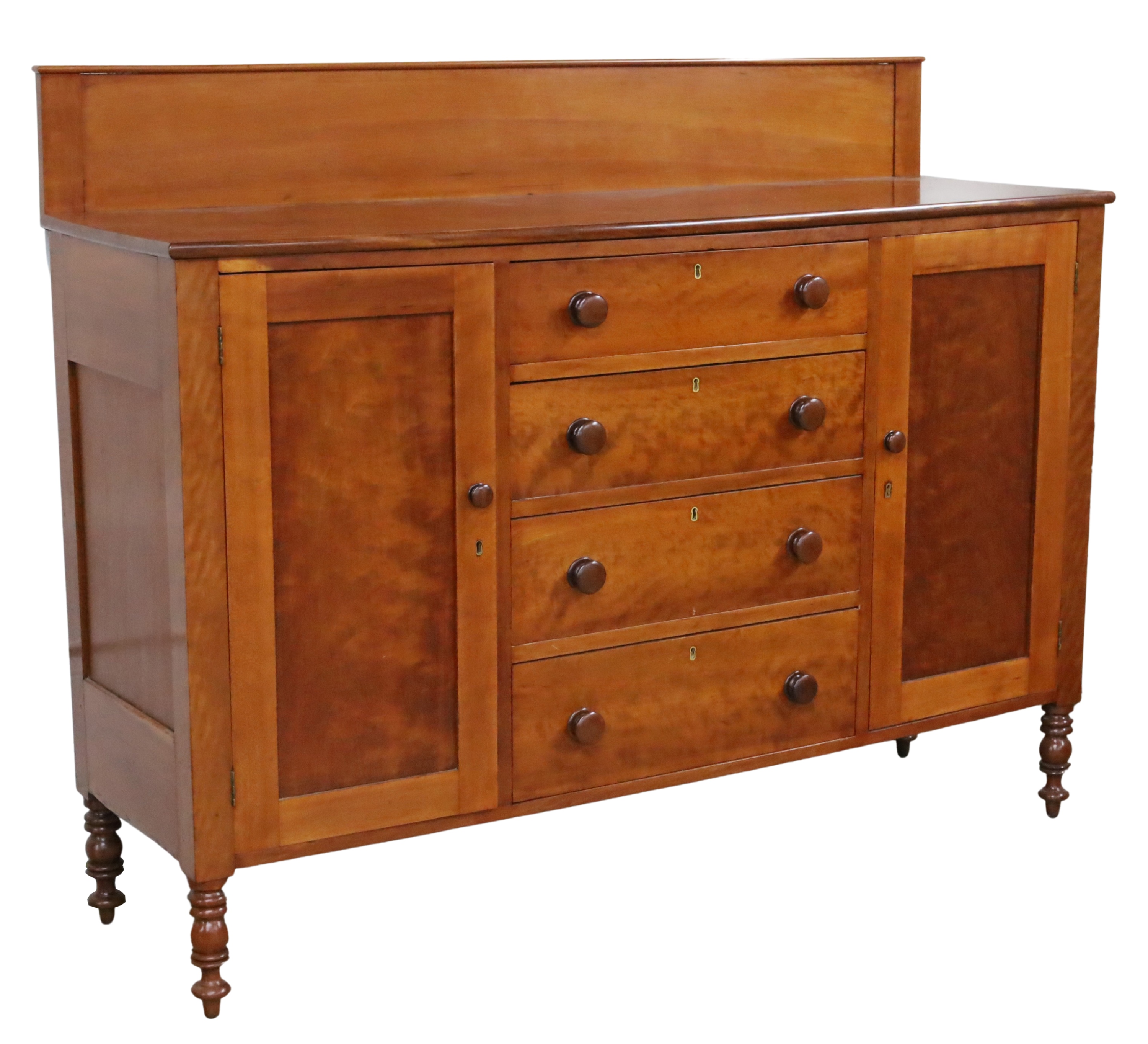 EARLY AMERICAN CHERRY BUFFET SIDEBOARD 2f8e48