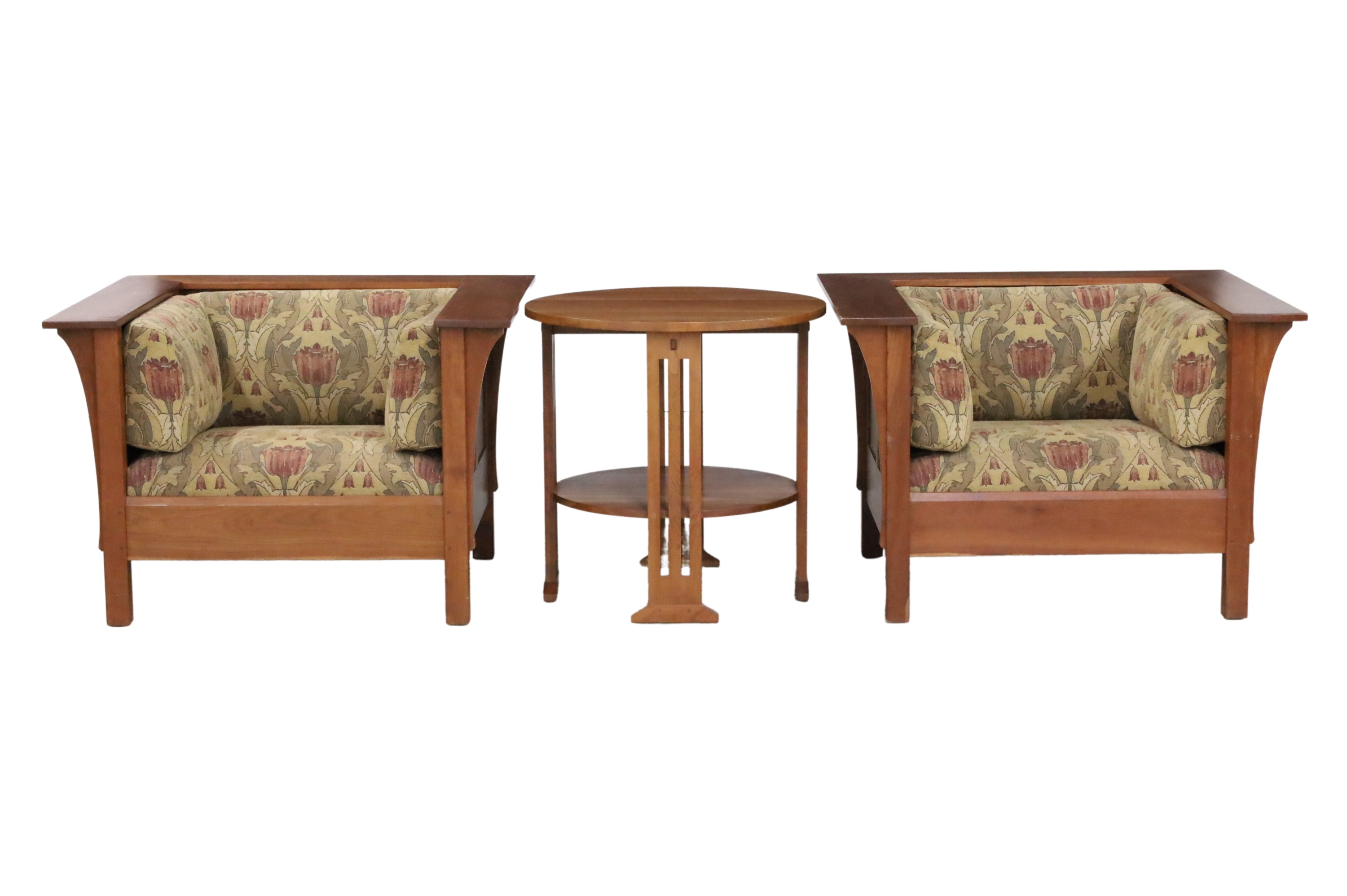 3 PC STICKLEY MISSION SEATING SUITE 2f8e58