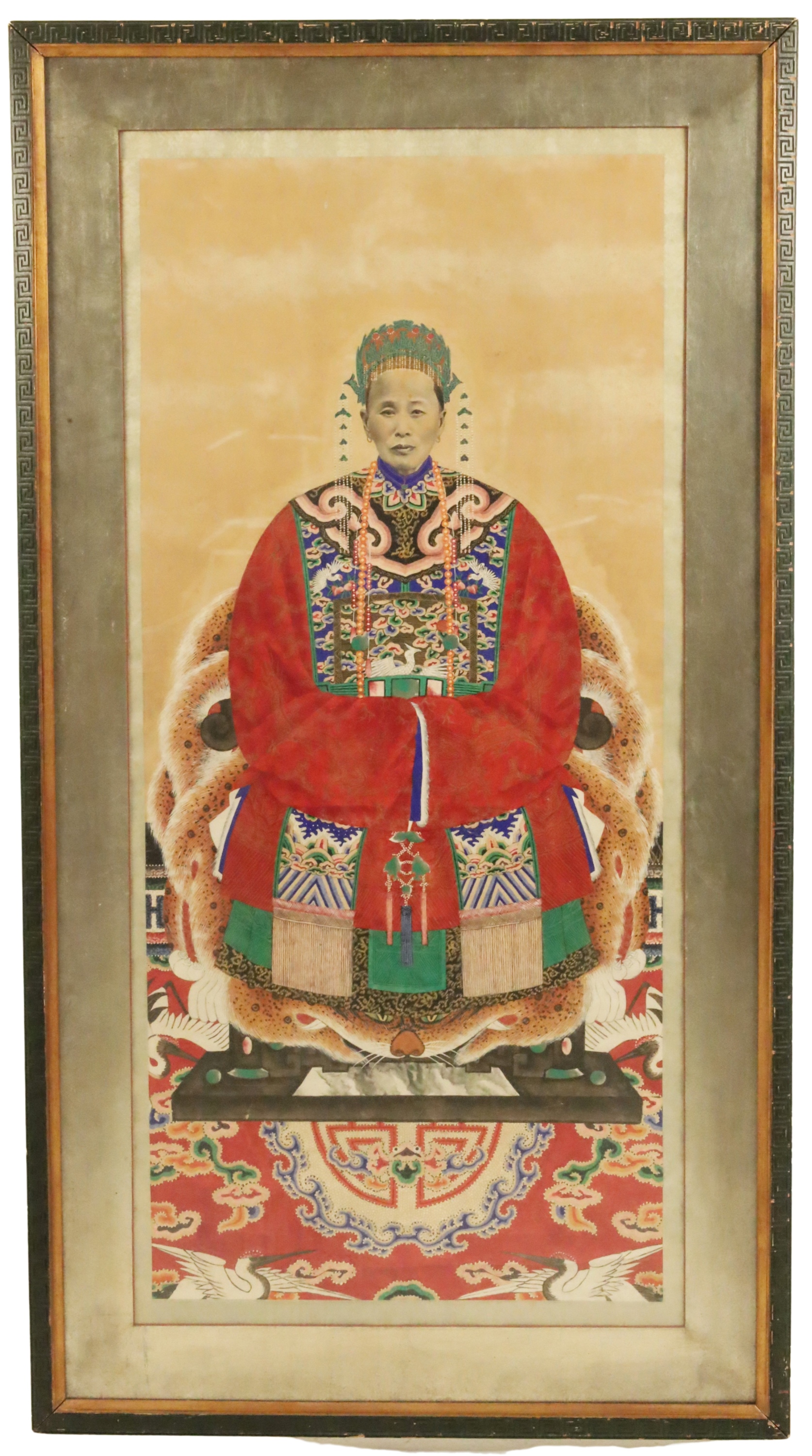 LATE QING CHINESE ANCESTOR PORTRAIT 2f8e90