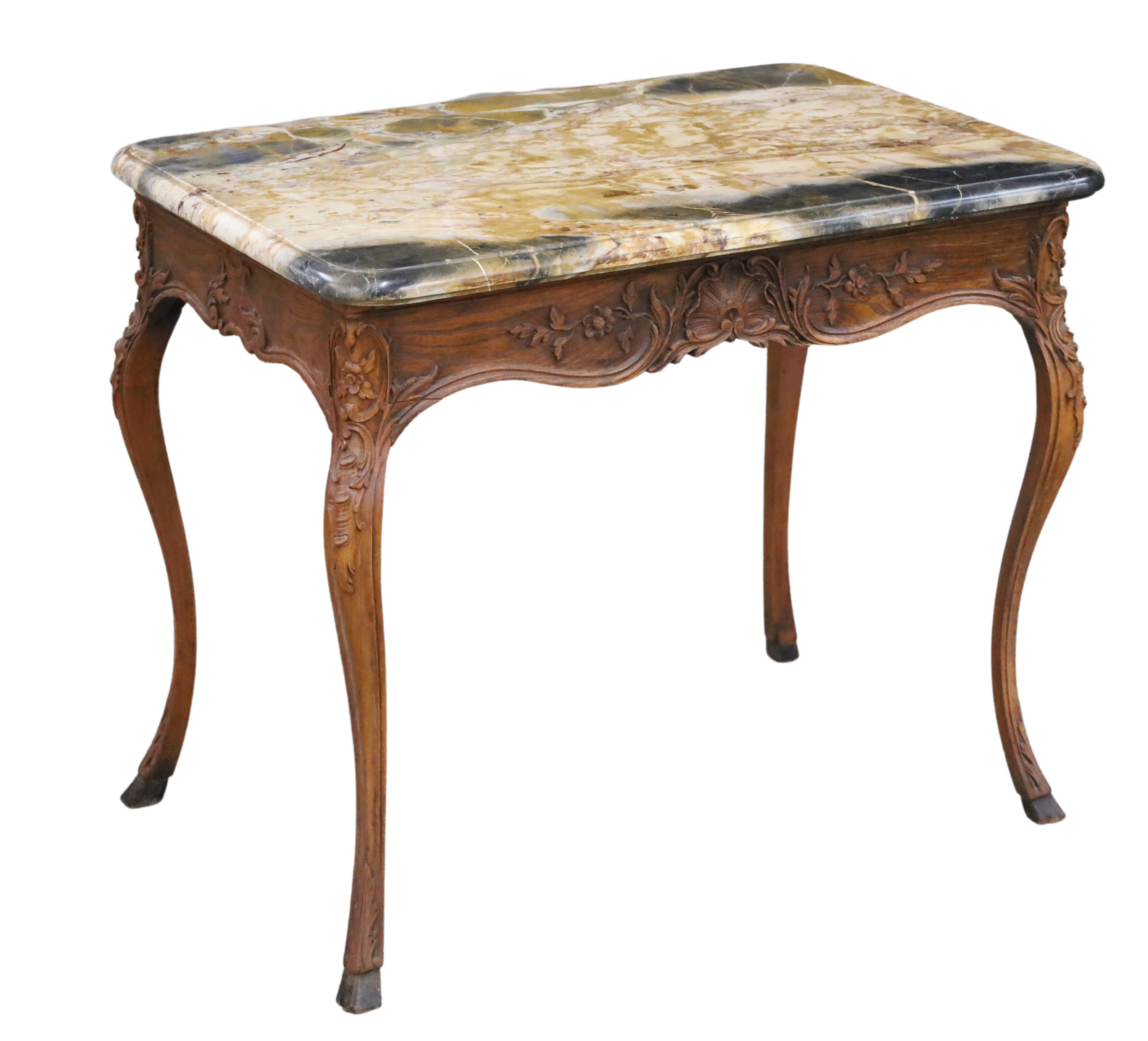 LOUIS XV STYLE MARBLE TOP SALON 2f8ec7