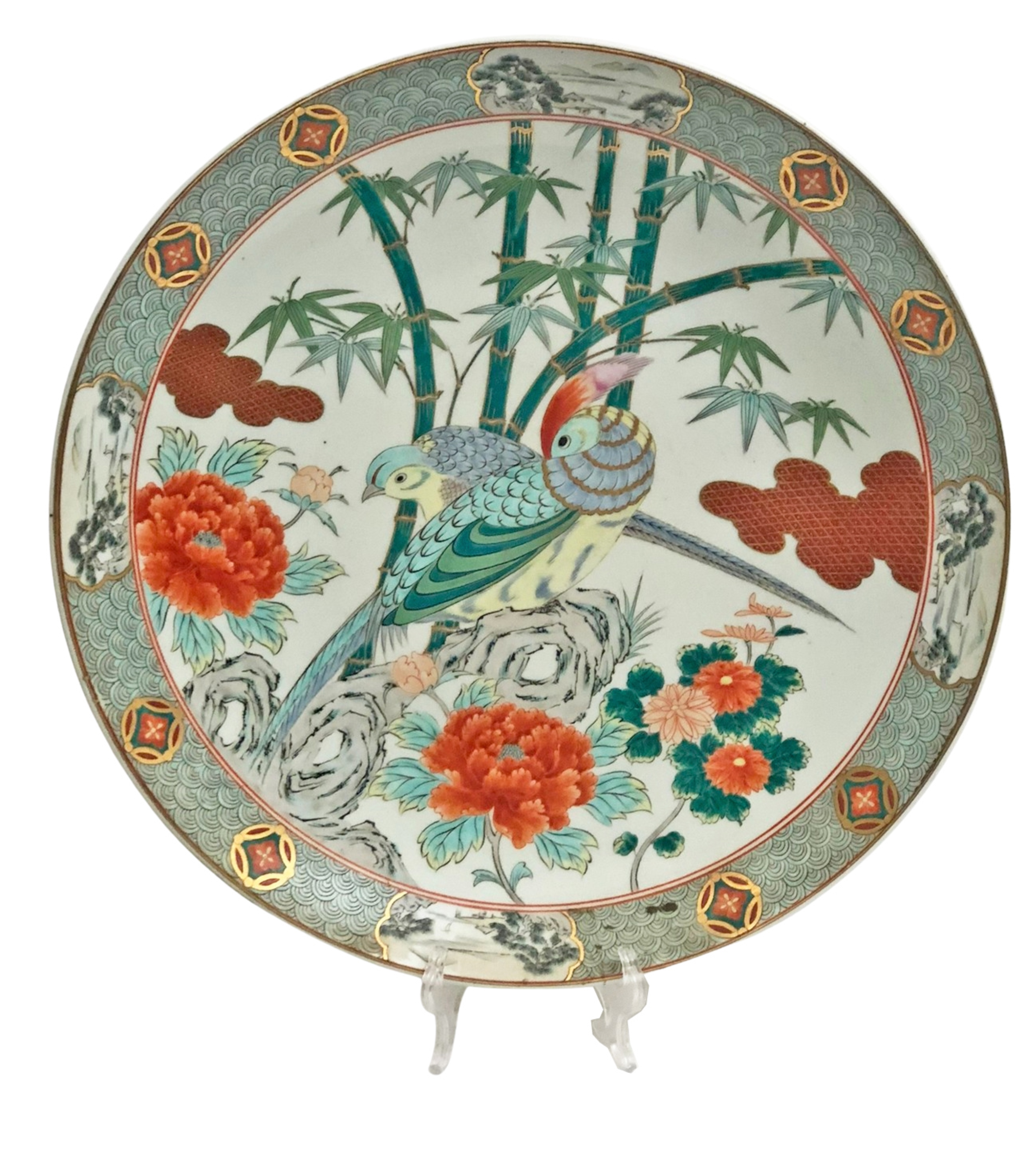 18" JAPANESE IMARI CHARGER Japanese