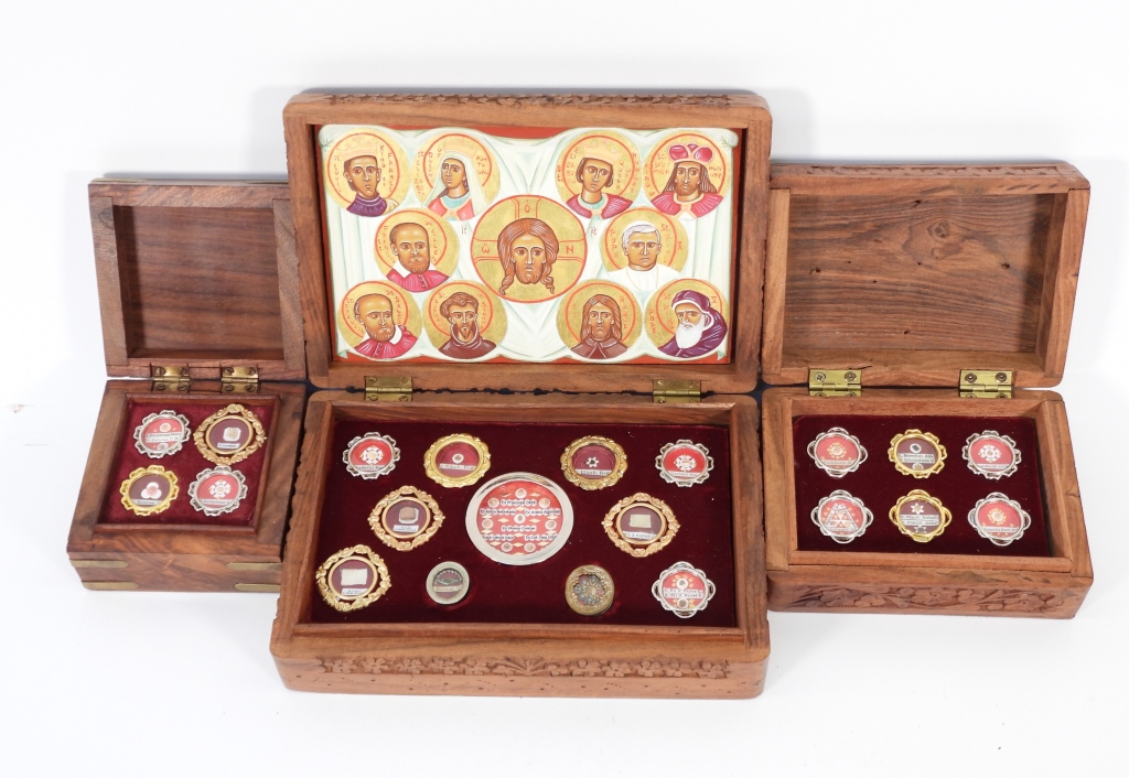 21PC COLLECTION OF RELIGIOUS SAINTS