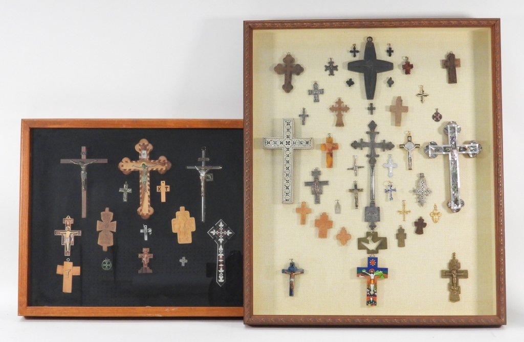 COLLECTION OF CRUCIFIXES CROSSES 2f93f9