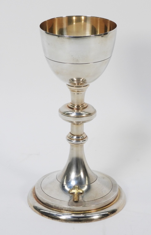 STERLING SILVER RELIGIOUS CHALICE