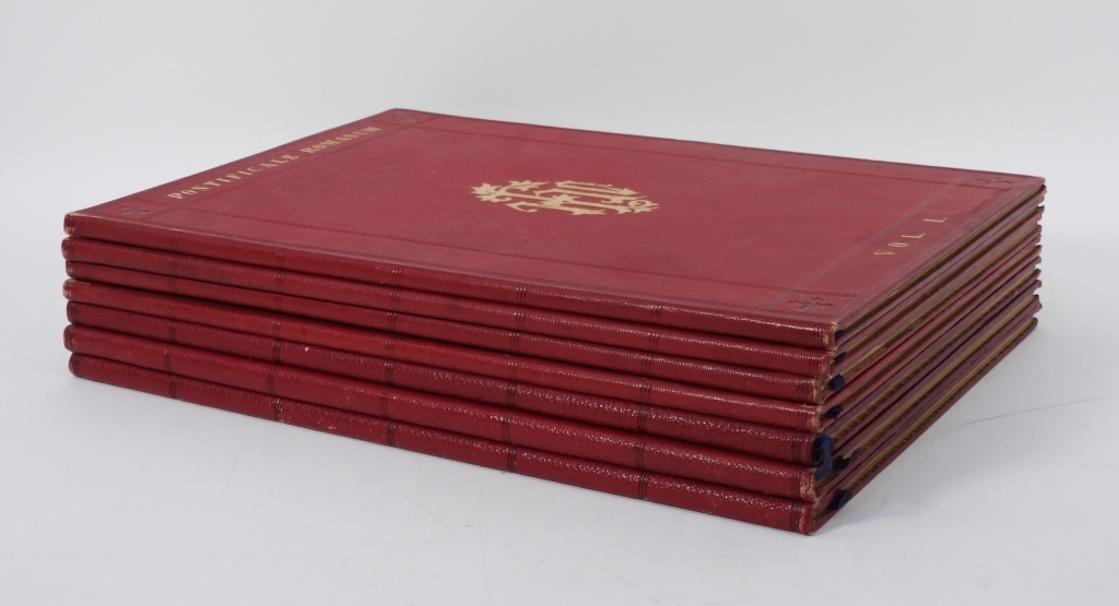 1875 PONTIFICALE ROMANUM 7 VOLUME 2f9410