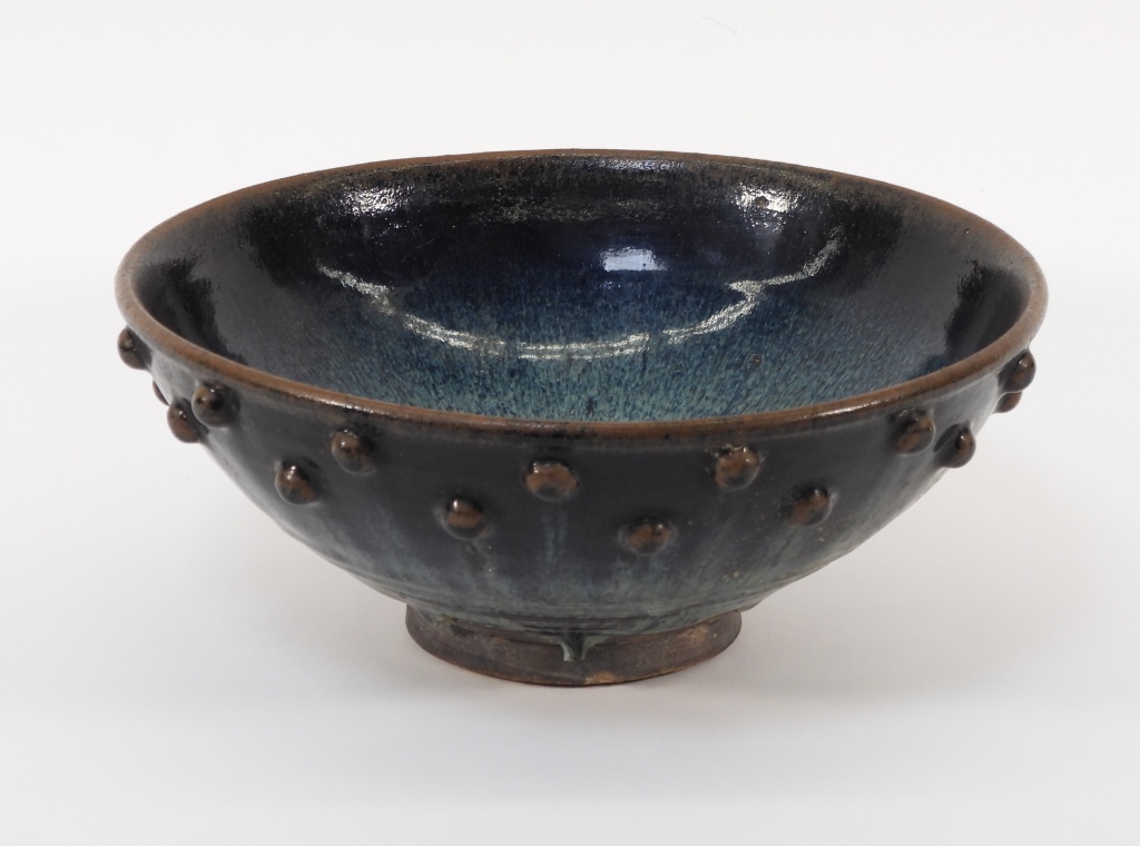 CHINESE BLUE HARES FUR BOWL ChinaLate 2f9455