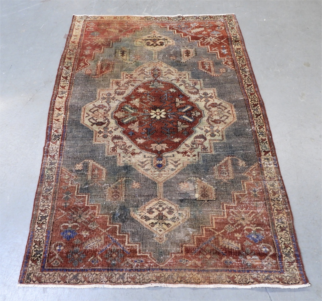 MIDDLE EASTERN HERIZ CARPET RUG 2f9467