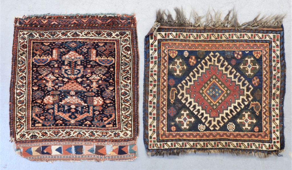 2PC MIDDLE EASTERN BAG FACE CARPET 2f9472