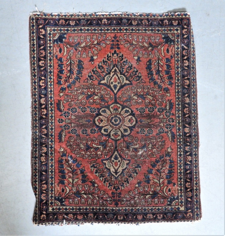 MIDDLE EASTERN SAROUK BOTANICAL RUG