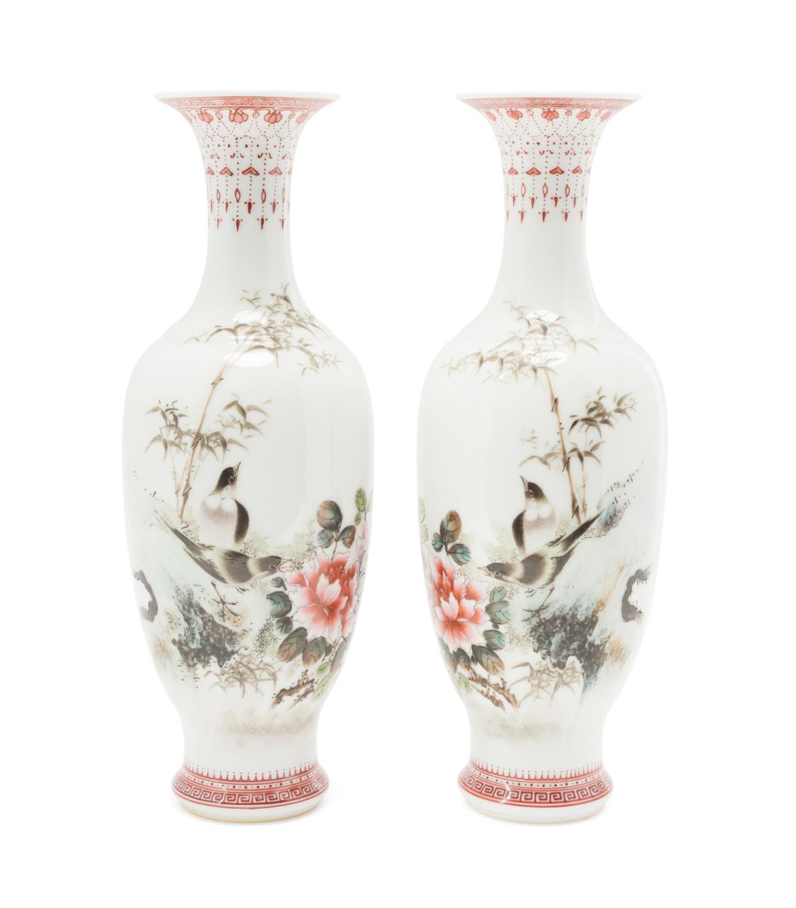 PAIR CHINESE REPUBLIC PERIOD BALUSTER 2f94ea