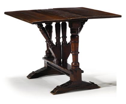 English oak gateleg table 17th 4c21e