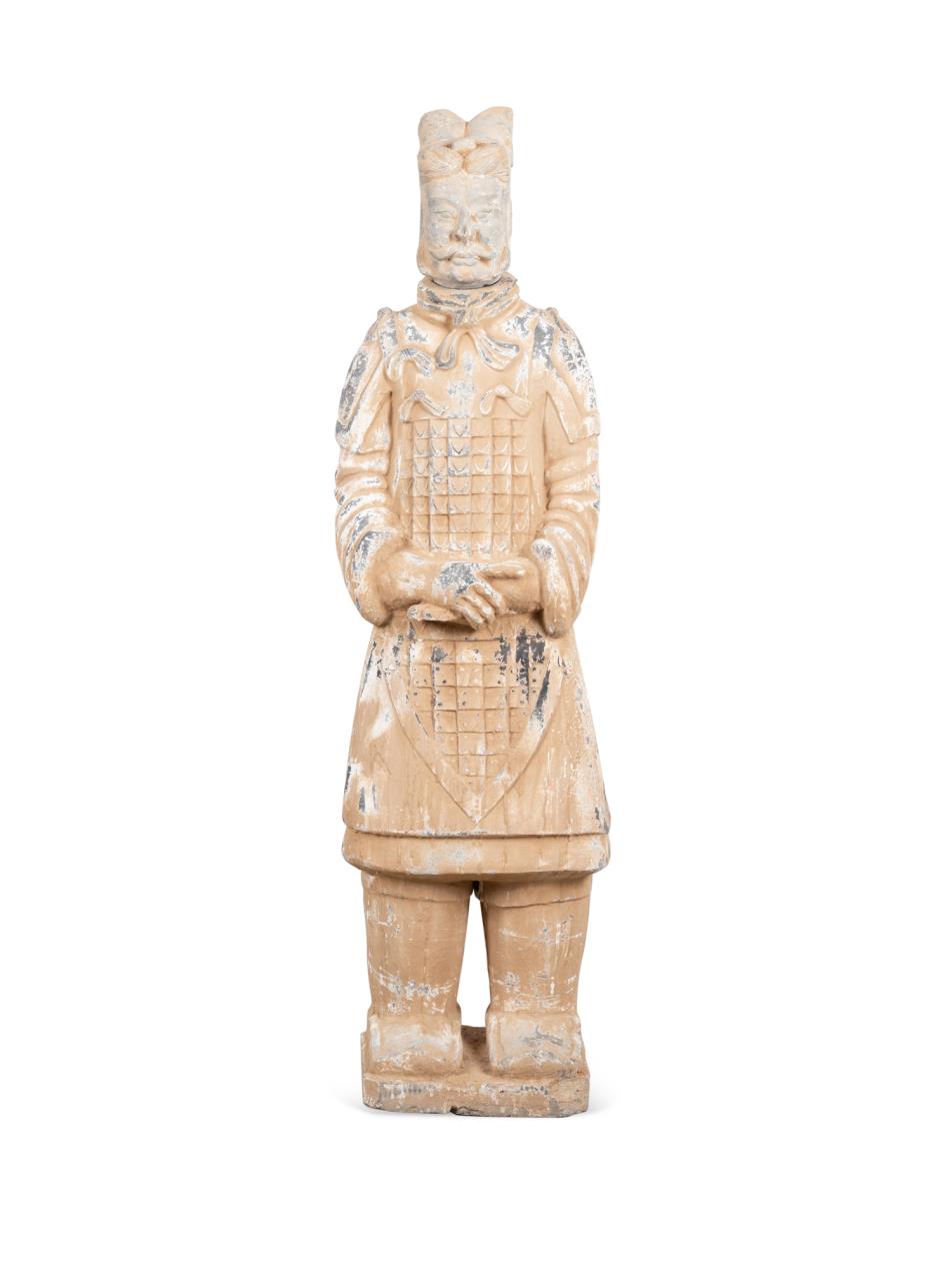 LIFE SIZE CHINESE TERRACOTTA WARRIOR