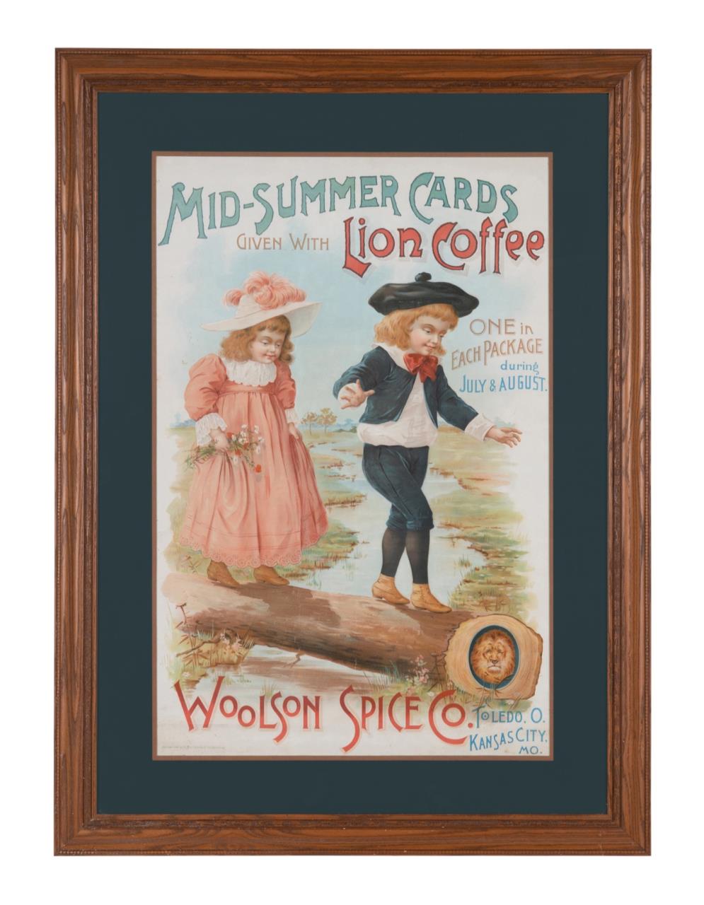 WOOLSON SPICE CO LION COFFEE 2f9683