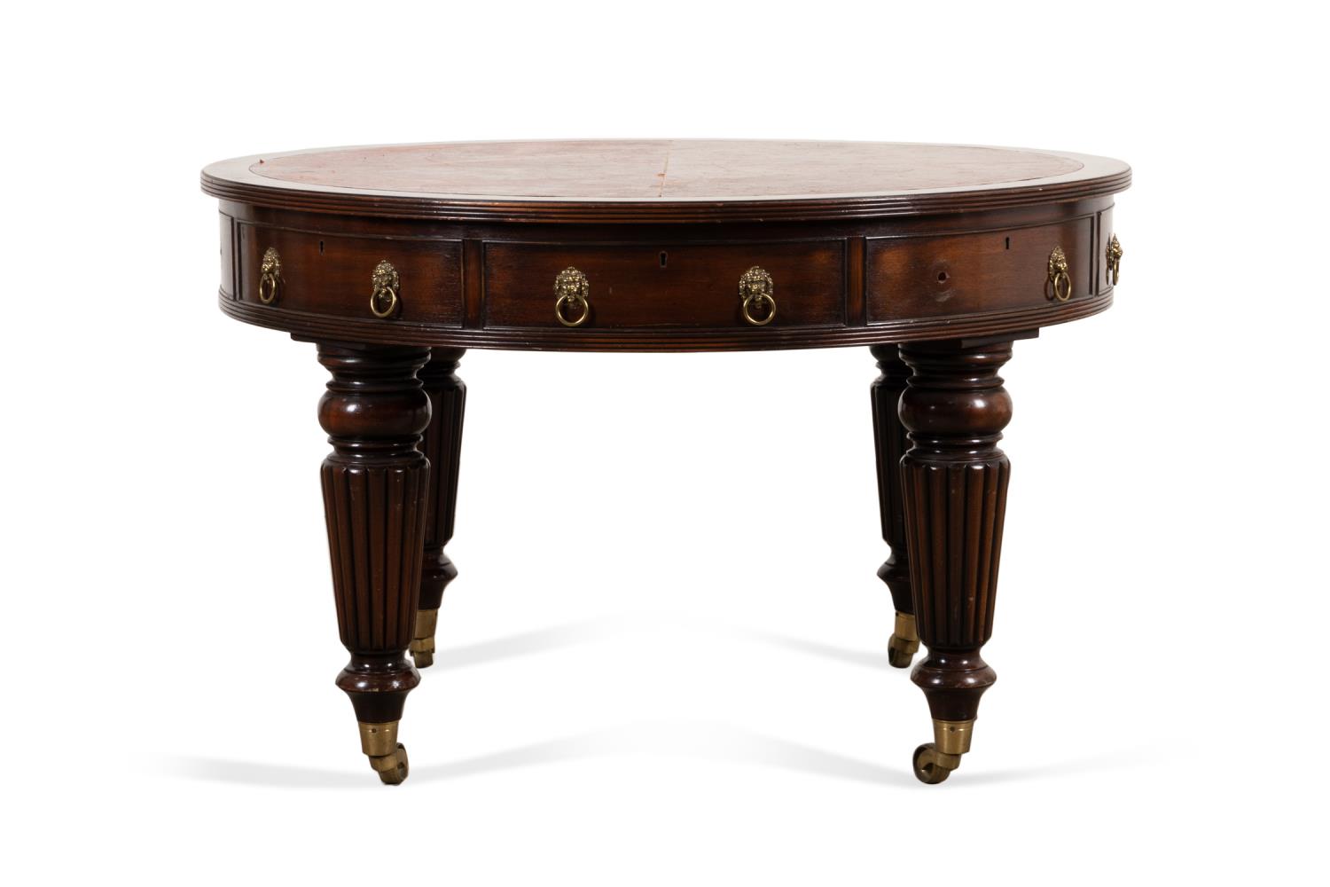 19TH C. WILLIAM IV MAHOGANY CENTER