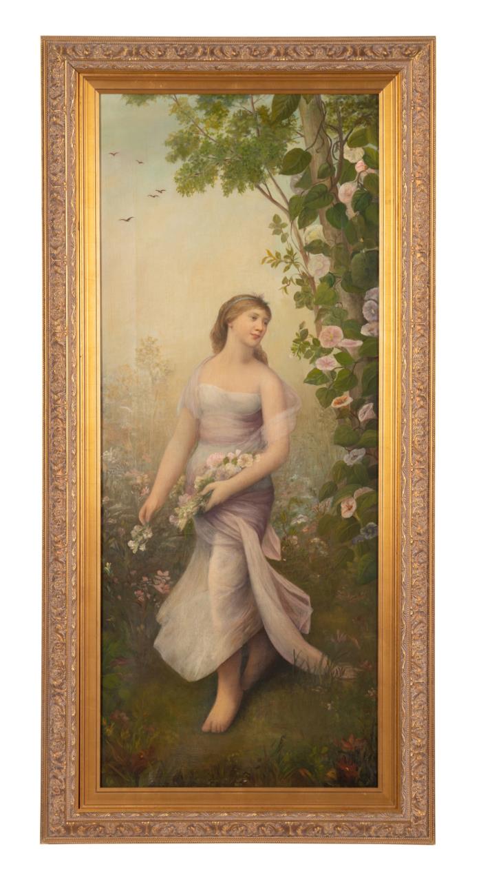 EARLY 20TH C PORTRAIT OF SPRING  2f973a